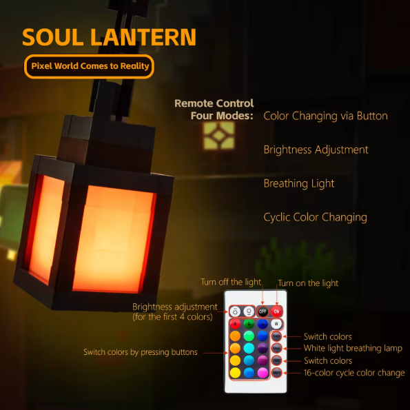 Funny Pixel Night Light