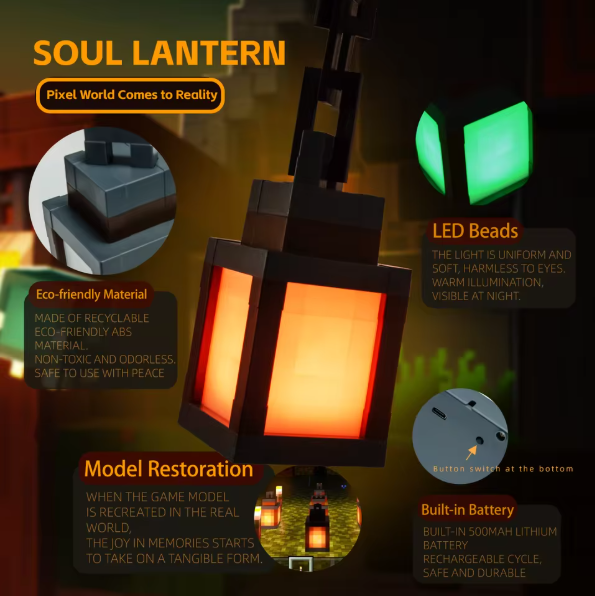 Funny Pixel Night Light