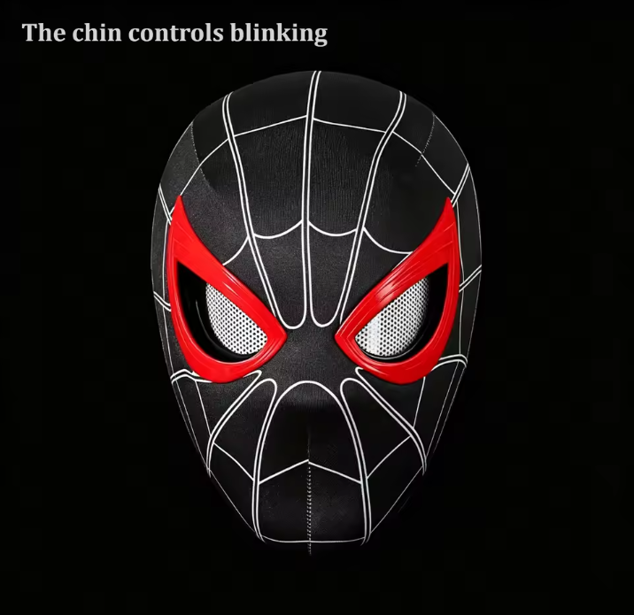 Halloween Blinking Spiderman Mask