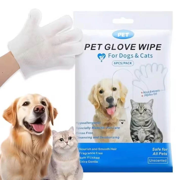 Pet Eye and Dental Finger Wipes