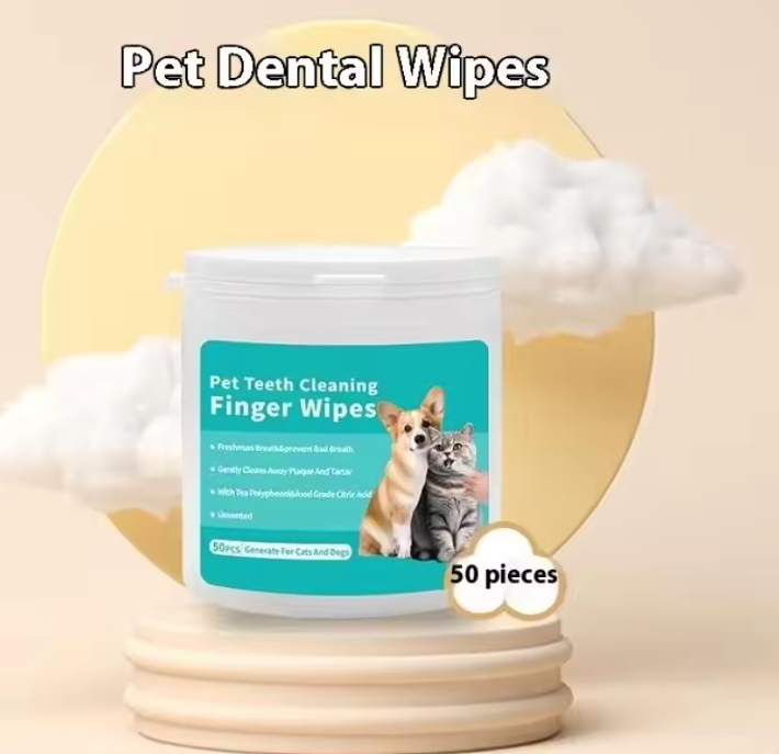 Pet Eye and Dental Finger Wipes